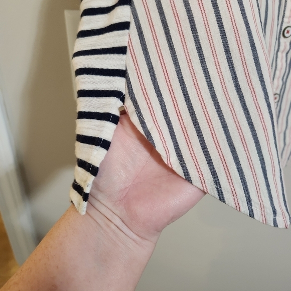 Anthropologie Postmark striped shirt - Picture 5 of 10